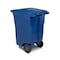 Toter 96 Gal. Blue Trash Can with Lid and Wheels (2 caster 2 standard) ACC96 - alternate 6
